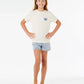Rip Curl Girls Network Heart Tee - Lily