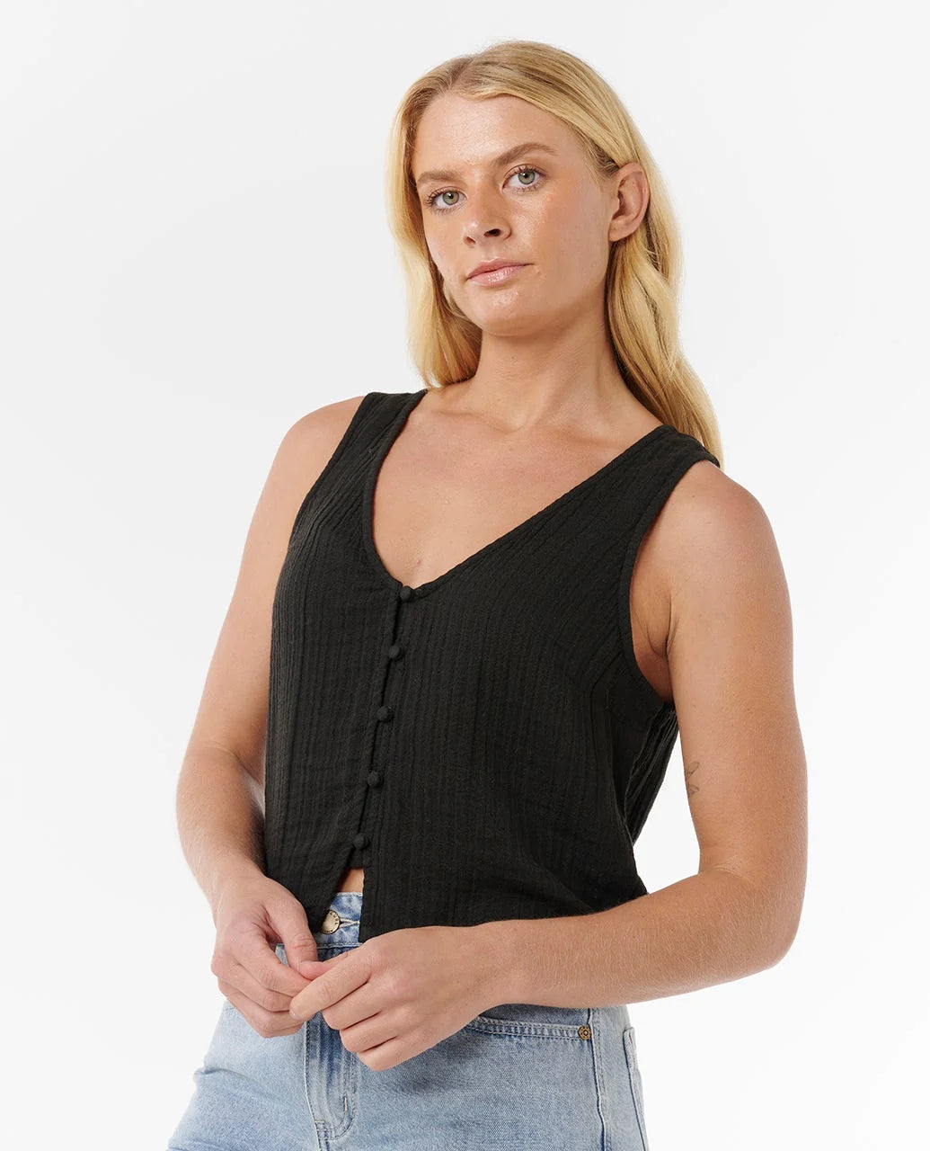 Rip Curl Premium Surf Top - Black