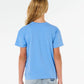 Rip Curl Girls Malibu Relaxed Tee - Cornflower Blue