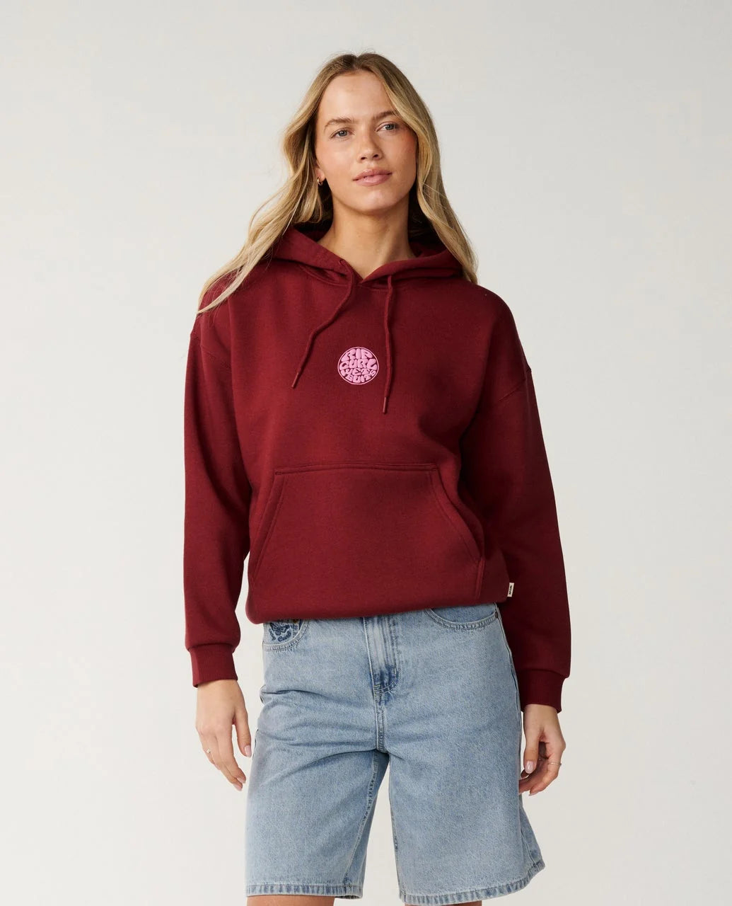 Rip Curl Icons of Surf Heritage Hood - Dark Plum