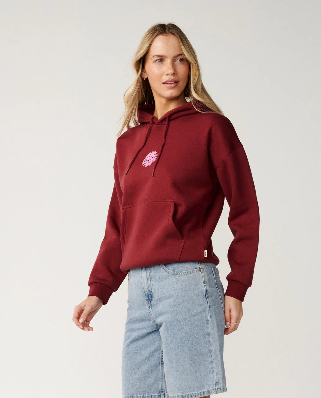 Rip Curl Icons of Surf Heritage Hood - Dark Plum