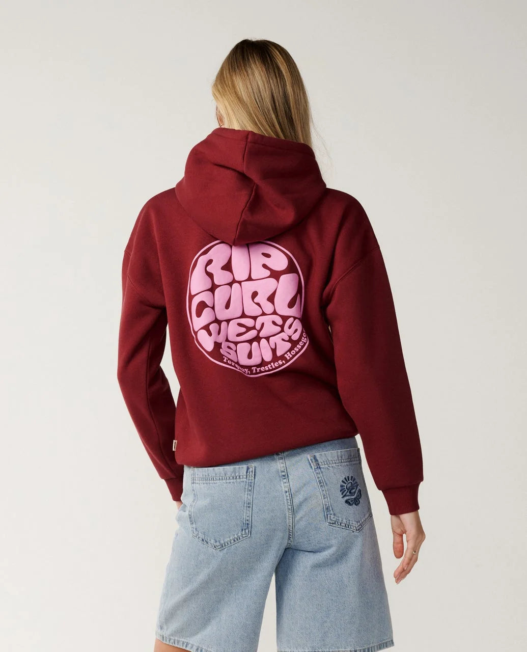 Rip Curl Icons of Surf Heritage Hood - Dark Plum