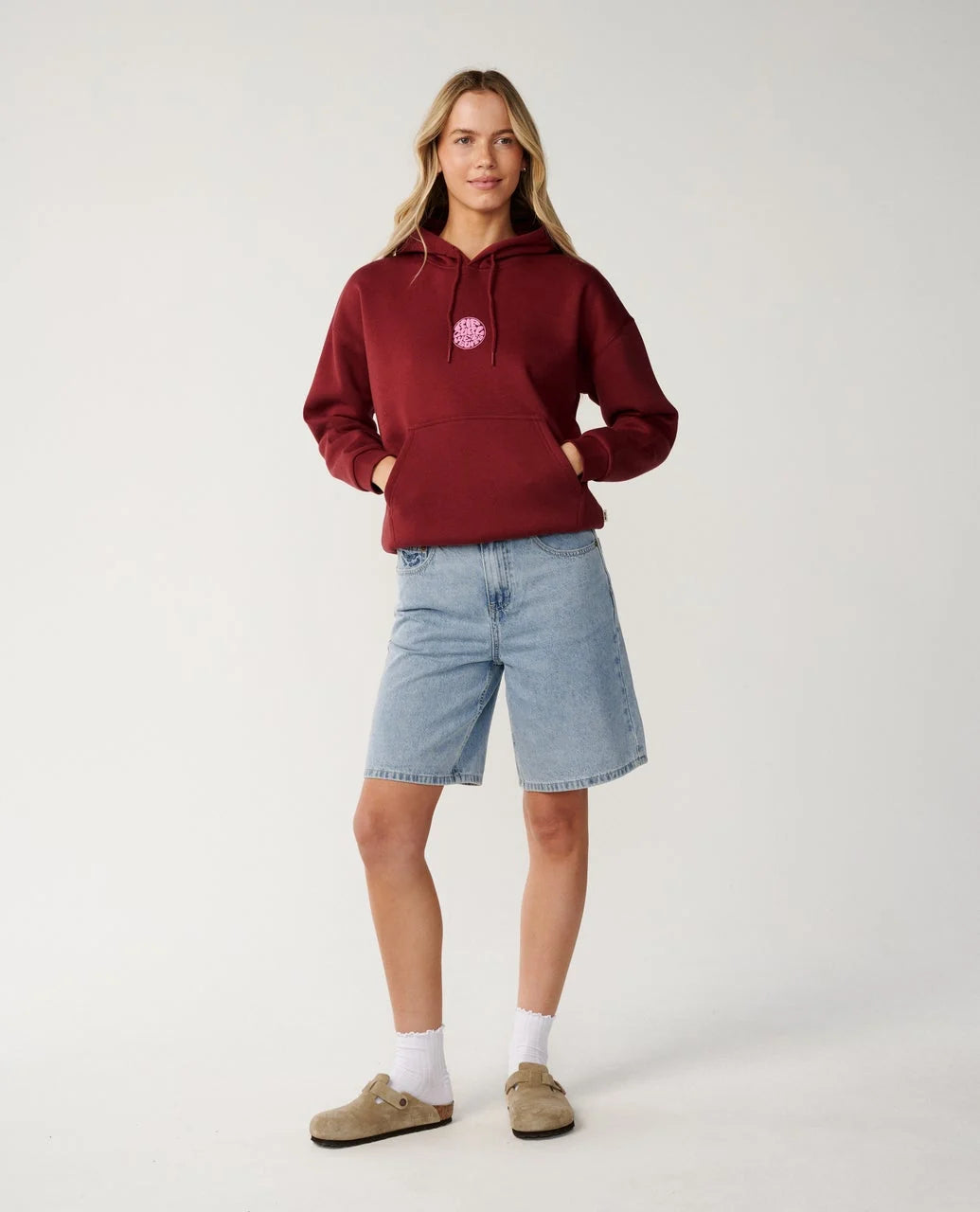 Rip Curl Icons of Surf Heritage Hood - Dark Plum