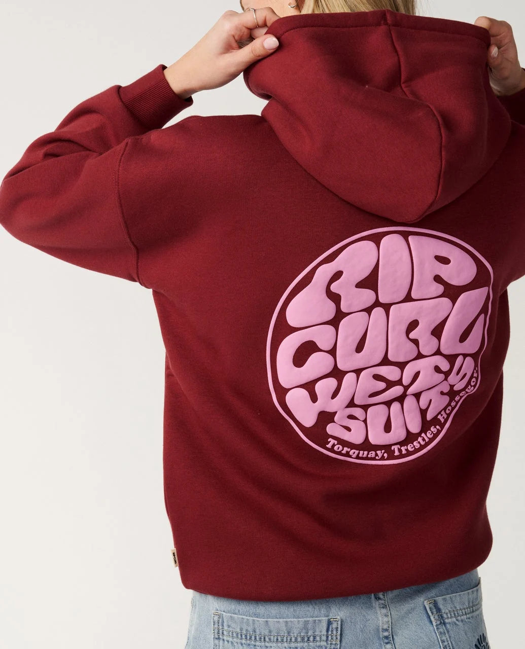 Rip Curl Icons of Surf Heritage Hood - Dark Plum