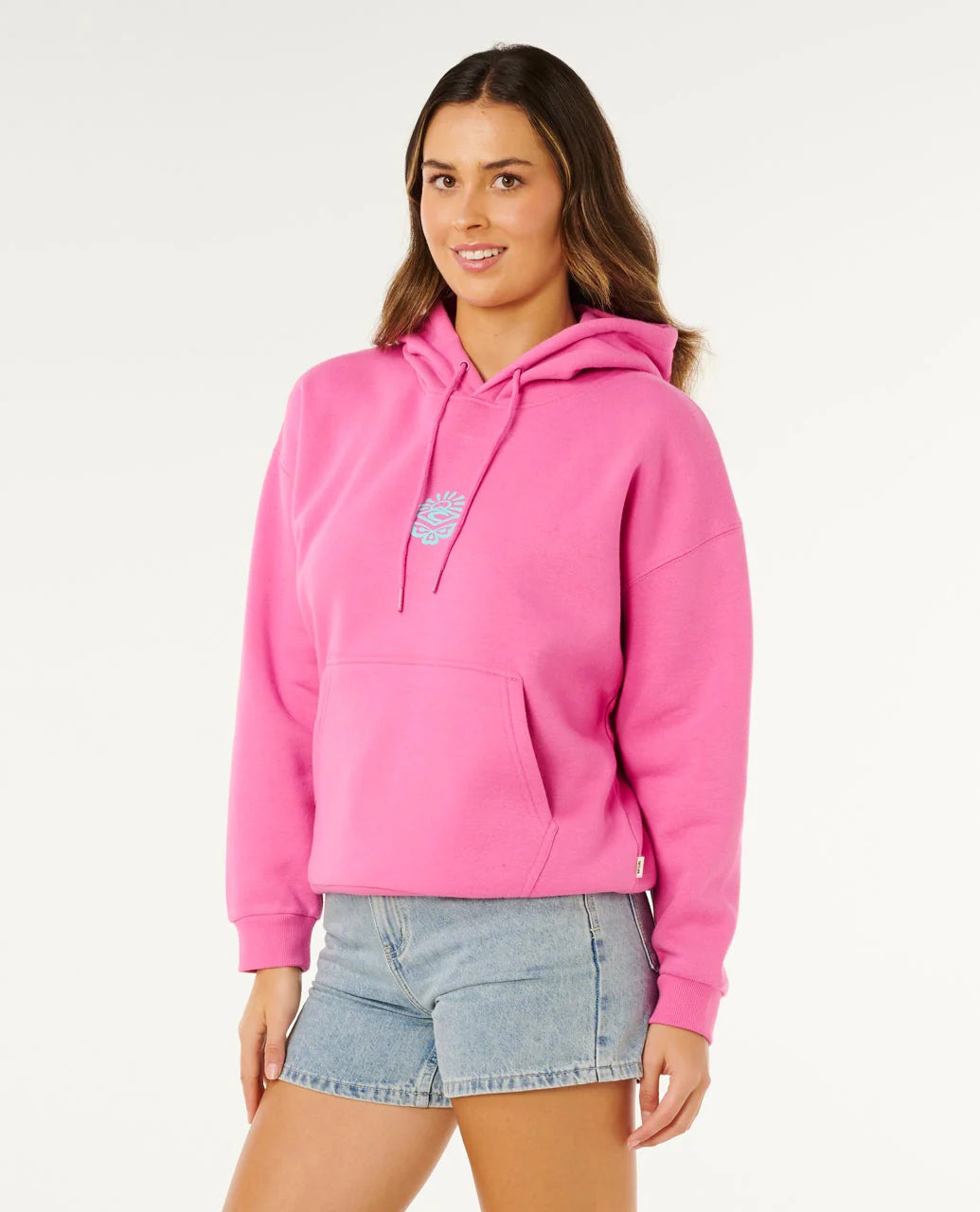 Rip Curl Icons Of Surf Heritage Hood - Super Pink