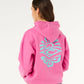 Rip Curl Icons Of Surf Heritage Hood - Super Pink