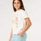 Rip Curl Girls Half Moon Relaxed Tee - Bone