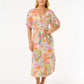Rip Curl Cala Vadella Midi Dress - Multi