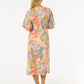 Rip Curl Cala Vadella Midi Dress - Multi