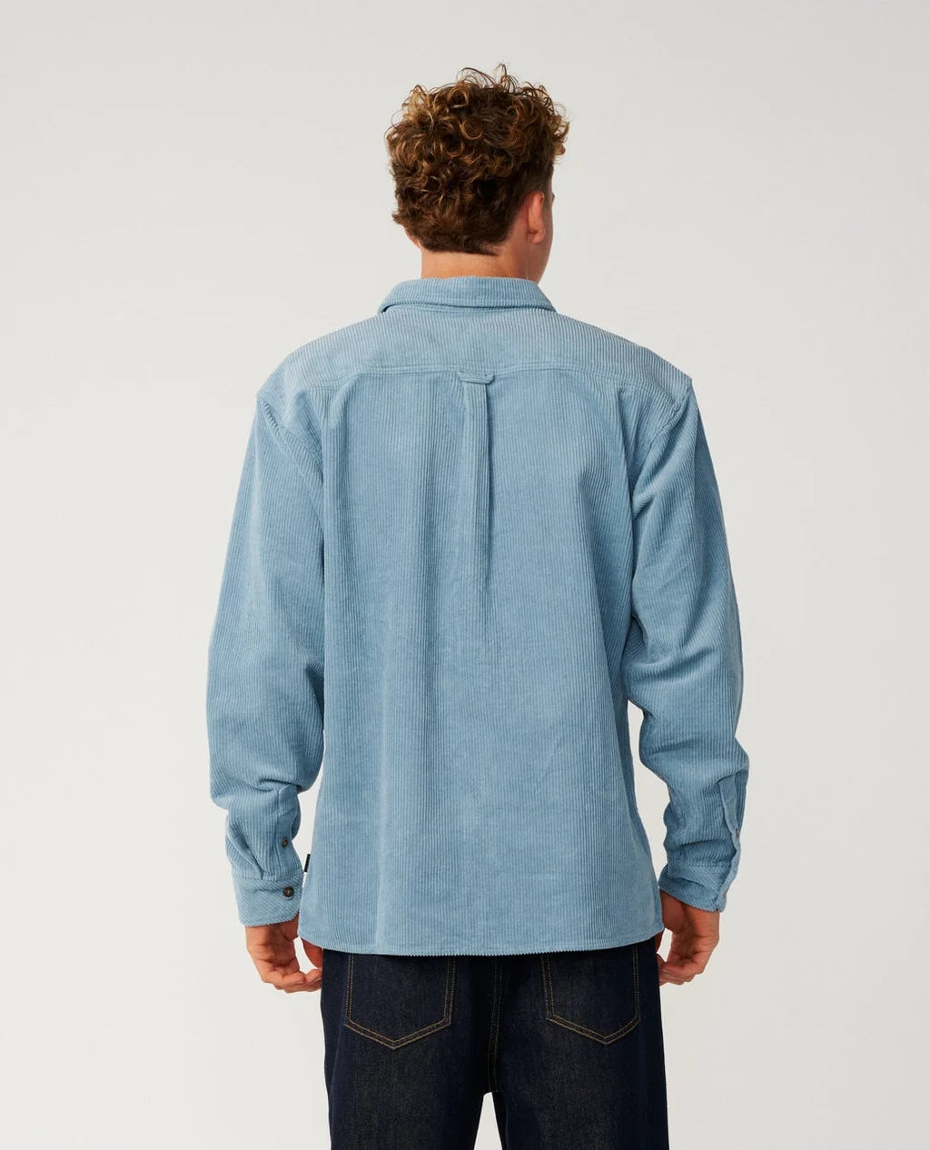 Rip Curl Premium Surf Cord Long Sleeve Shirt - Citadel Blue