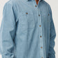 Rip Curl Premium Surf Cord Long Sleeve Shirt - Citadel Blue