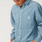 Rip Curl Premium Surf Cord Long Sleeve Shirt - Citadel Blue