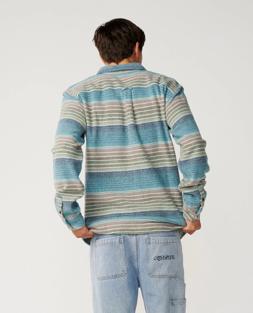 Rip Curl Classic Surf Baja Flannel Shirt - Dusty Jade