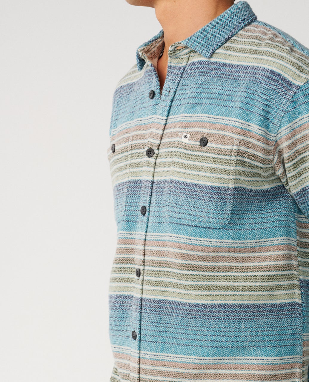 Rip Curl Classic Surf Baja Flannel Shirt - Dusty Jade