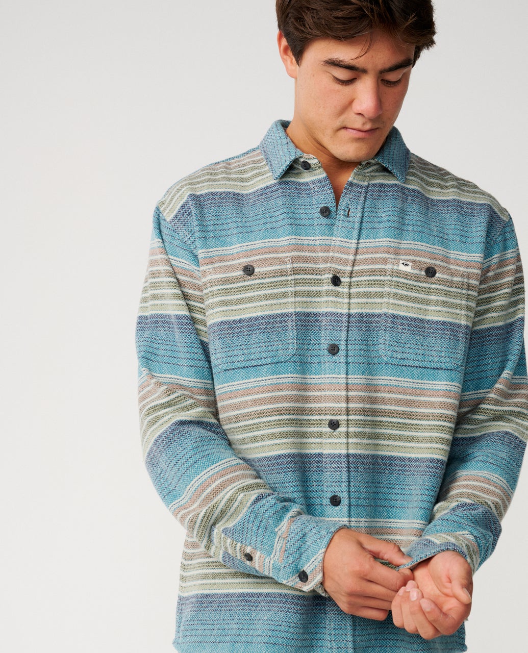 Rip Curl Classic Surf Baja Flannel Shirt - Dusty Jade
