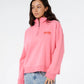 Rip Curl Surf Puff 1/4 Zip - Pink