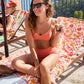 Dock & Bay Beach Towel - Tangerine Tide