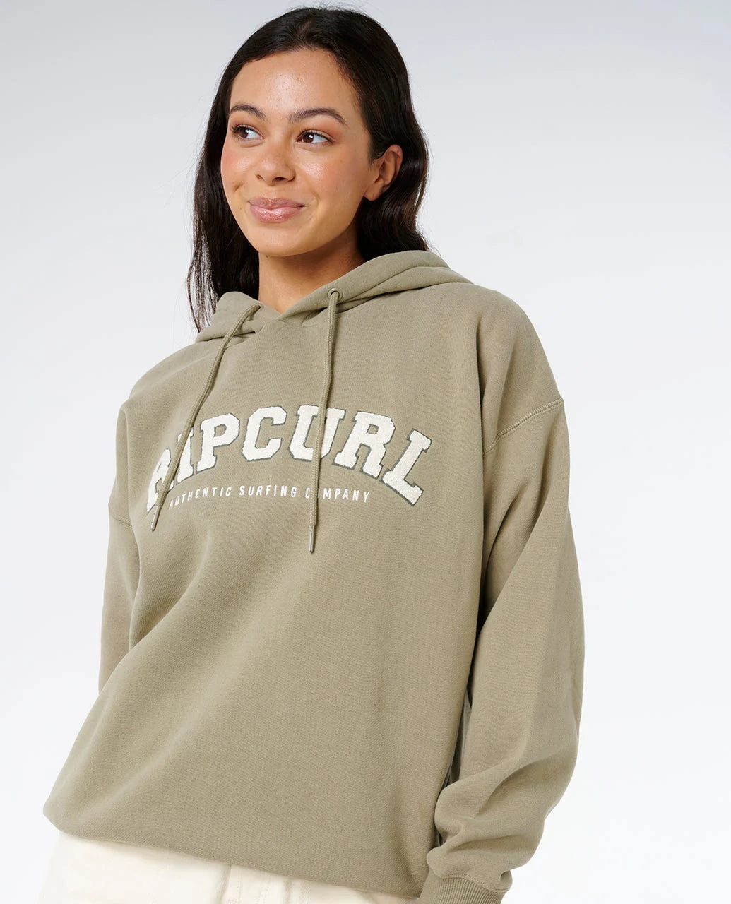 Rip Curl Varsity Hoodie - Olive