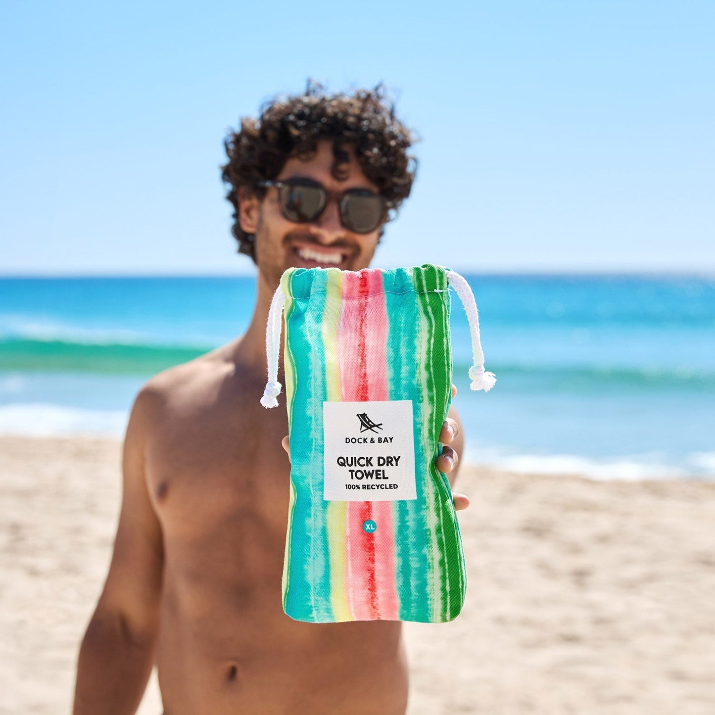 Dock & Bay Beach Towel - Watermelon Sugar