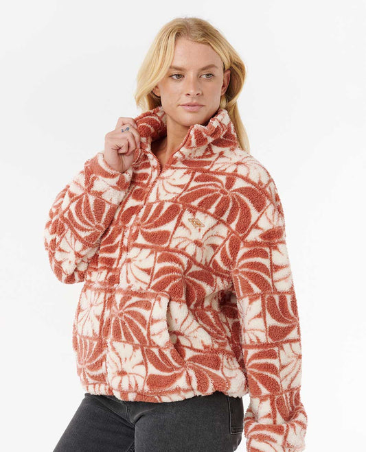 Rip Curl AOTS - Ty Williams Polar Fleece - Brick