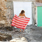 Dock & Bay Beach Towel - Raspberry Road