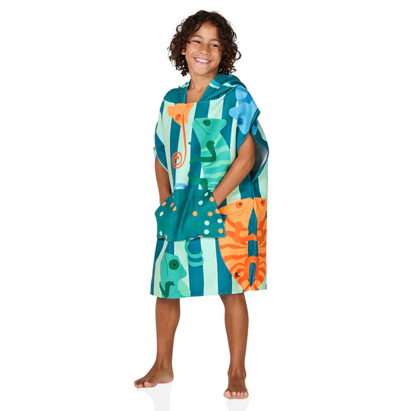 Dock & Bay Poncho Kids - Karma Chameleon