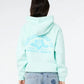 Rip Curl Surf Puff Relaxed Hoodie - Light Blue