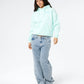 Rip Curl Surf Puff Relaxed Hoodie - Light Blue