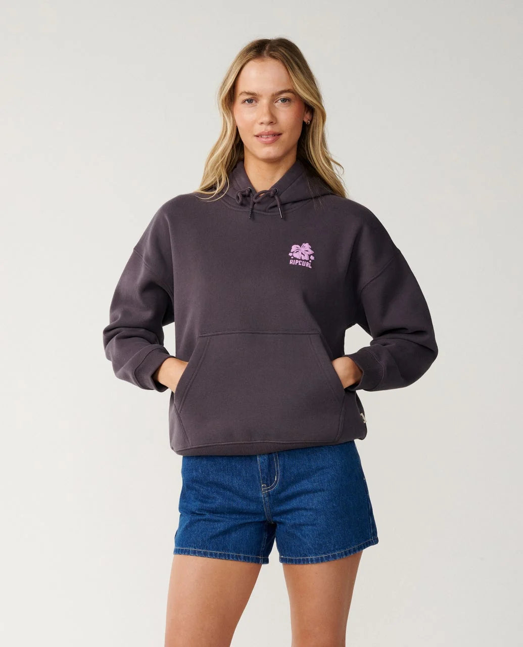 Rip Curl Surf Puff Heritage Hood P/P - Nine Iron