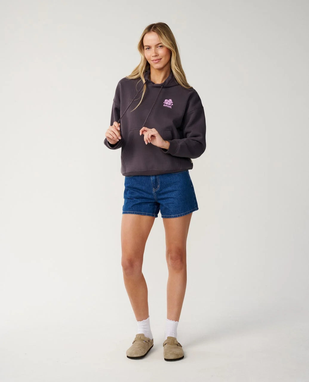 Rip Curl Surf Puff Heritage Hood P/P - Nine Iron