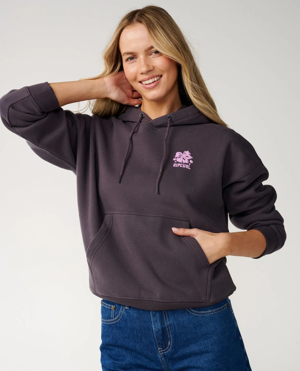 Rip Curl Surf Puff Heritage Hood P/P - Nine Iron