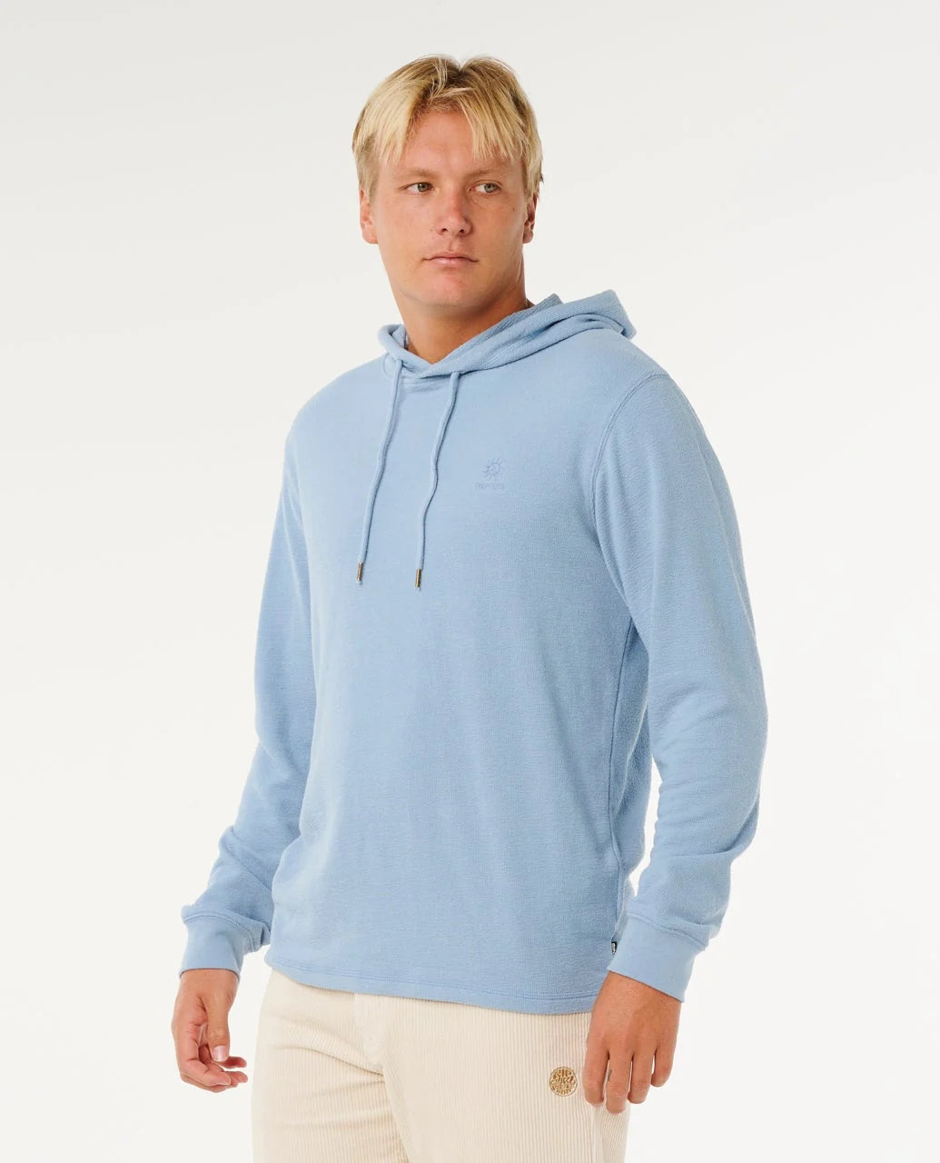 Rip Curl Pacific Rinse Tex Hood Fleece - Faded Denim