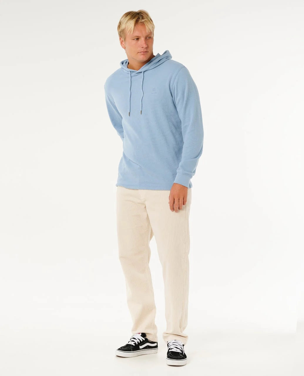 Rip Curl Pacific Rinse Tex Hood Fleece - Faded Denim