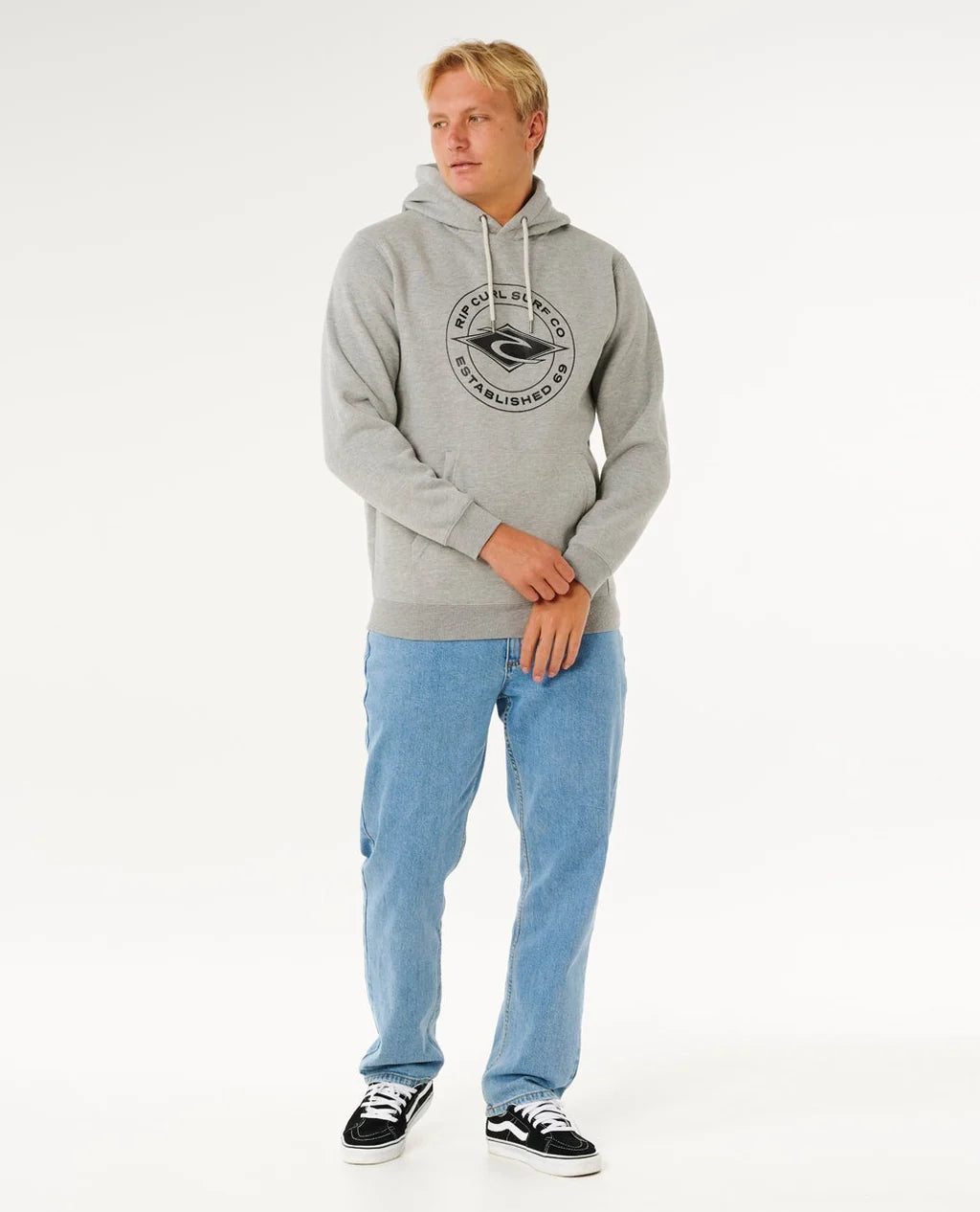 Rip Curl Stapler Hood - Grey Marle