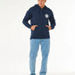 Rip Curl Zip Through Hoodie - Dark Navy