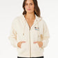 Rip Curl Aloha Zip Thru Fleece - Bone