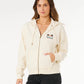 Rip Curl Aloha Zip Thru Fleece - Bone