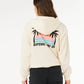 Rip Curl Aloha Zip Thru Fleece - Bone