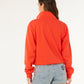 Rip Curl Heart Half Zip Sweatshirt - Red
