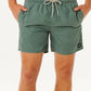 Rip Curl Offset Washed Volley Board Shorts - Moss