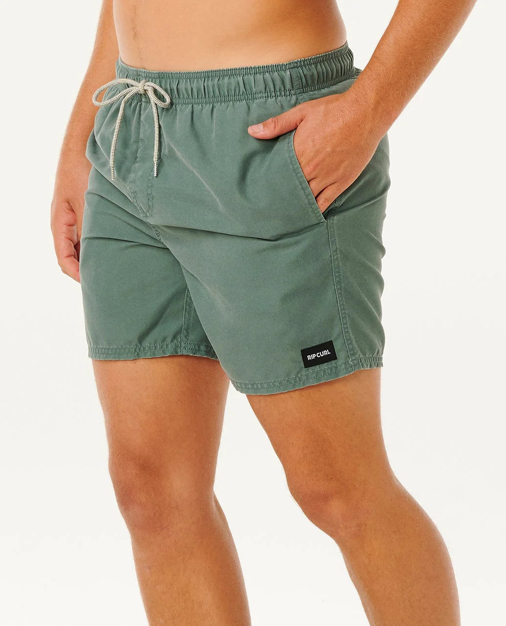 Rip Curl Offset Washed Volley Board Shorts - Moss