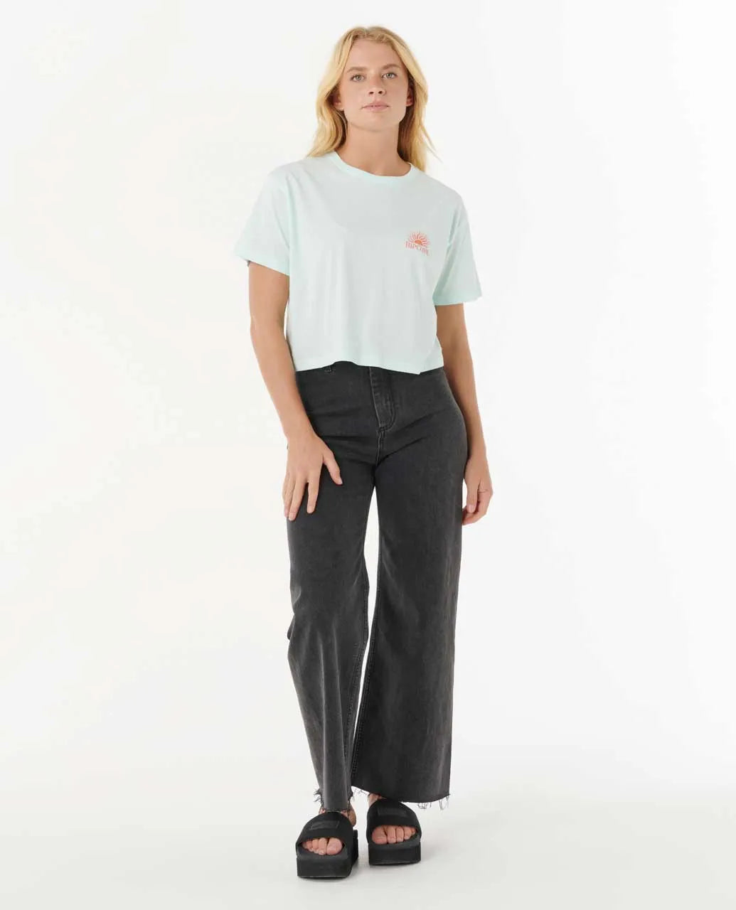 Rip Curl Sunrise Crop Tee - Mint