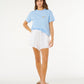 Rip Curl Poolside Relaxed Tee - Light Blue
