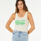 Rip Curl Ocean Break Rib Tank - Bone