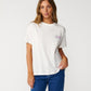 Rip Curl Saloon Relaxed Tee - Bone