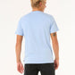 Rip Curl Surf Paradise Badge Tee Update - Ice Blue