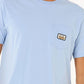 Rip Curl Surf Paradise Badge Tee Update - Ice Blue