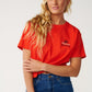 Rip Curl Swell Crop Tee - Red