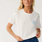 Rip Curl Swell Crop Tee - Bone