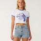 Rip Curl Bossa Nova Baby Tee - White